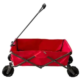600d Lycvki 747495981901 3.64 Cu. Ft. Garden Cart With Steel Frame And Oxford Fabric For Outdoor