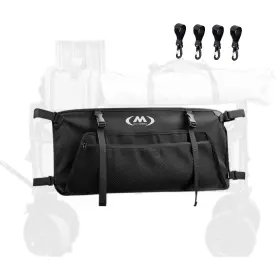 M Jiuyunmu 763746803167 Collapsible Carriage Side Pocket Wagon For Umbrella Mesh Pouch F