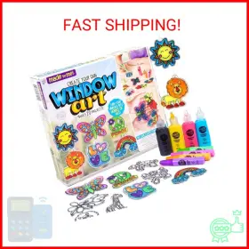 Made By Me 795418504133 Create Your Own Window Art Paint Suncatchers Diy Arts And Cr