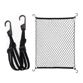 Mamiko 793869879794 Cargo Net And Wagon Straps For Collapsible Folding Outdoor Utility Gar