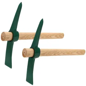 Manchap 758226213123 2 Pcs 17.7 Inch Garden Pickaxe Mattock Small Pick Axe Tool Wit