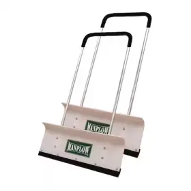 Pro32 Manplow 798304390285 2pk Snow Shovel 32 In W X Plastic Blade 48 L Aluminum Handle