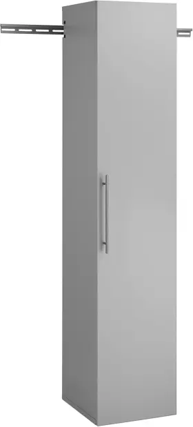Scw0711 Manufacturing Ltd. Hangups Narrow Wall Mounted Garage Storage Cabinet Tall Organizer Cabin
