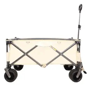 Cxy-p164906 Maocao Hoom 6.2 Cu. Ft. Steel Garden Cart Folding Heavy Duty Utility Beach Wagon With