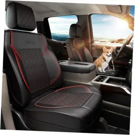 Maoedok4a4 5pcs Car Seat Covers Full Set Compatible With 2007-2024 Chevy Silverado/gmc