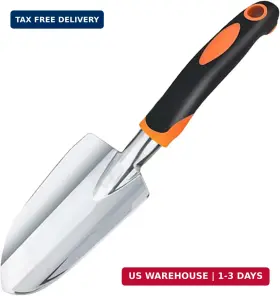 Maomaocha 746626533835 Garden Shovel Hand Trowel Heavy Duty Gardening Tools With Ergonomic