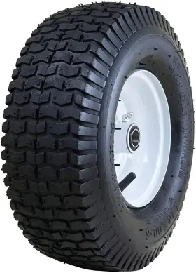 Marathon 813117203369 20336 13x5.00-6 Inch Pneumatic Air Filled Lawnmower Tire On Wheel Single