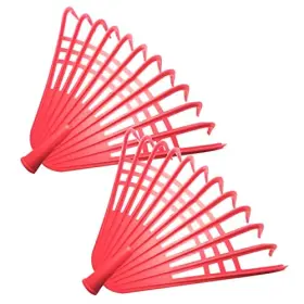 Markeny 738635277268 2pack Garden Leaf Rake Replacement 12 Plastic Tines Quick