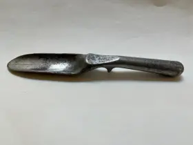 944413 Masta Struk Rare Vintage Narrow Cast Aluminum Garden 9 Inch Trowel England