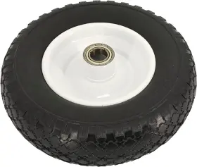 51067 Maxxhaul Towing Products 12 Inch Flat Free Solid Polyurethane All-purpose Replacement Tire #2