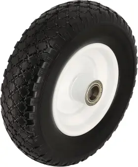 51067 Maxxhaul Towing Products 12 Inch Flat Free Solid Polyurethane All-purpose Replacement Tire #3