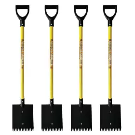 Mbiss-4 Mbi Roof Shovel 46 Inch H X 8 W D-grip Handle Durable Lightweight Steel 4-pack