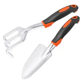 Mecheer Yyc Gc-1 Garden Tool Set 2 Pack Heavy Duty Gardening Tools Include Shovel