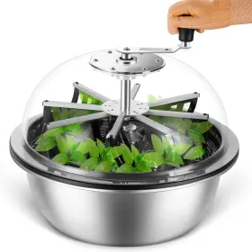 B07pv5xdsy Melonfarm 19 Inch Bud Leaf Bowl Trimmer Stainless Blades Clear Dome Hand Twist Sp