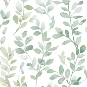 B0f8gx7sxb Melunmer Modern Leaf Peel And Stick Wallpaper Boho Green Contact Paper 787 Inch X17.3