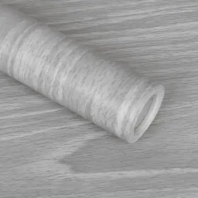 B086p9v9jm Melwod Gray Wood Grain Peel And Stick Wallpaper 17.7 Inch X394 Self-adhesive Pvc