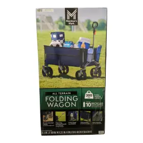 193968301057-p Members Mark Cl 2025 All-terrain Folding Wagon Assorted Colors