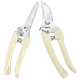 Meperez 653871679600 Premium Garden Shears Pruning Scissors Gardening Tools Pruners For
