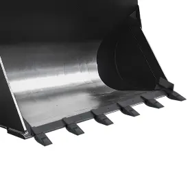 Merxeng 196336522405 60 Inch Bucket Clamp On Debris Forks Heavy Duty Pallet Fork 4000 Lbs Ca
