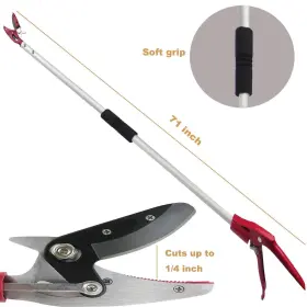 Mesoga 658709807170 6 Feet Cut And Hold Tree Pruner Rotation Pole Trimming Long Reach Frui #2