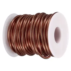 Metallixity 609044679359 Bonsai Wire Anodized Aluminum Training Roll 3mm/9 Gauge 33ft For Garden