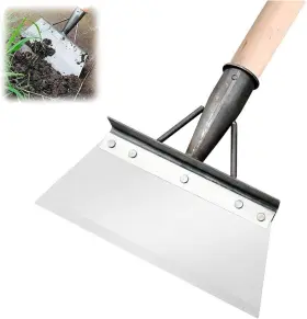 Metionc 767692400616 Multifunctional Heavy Duty Garden Tool - 10ftft Flat Shovel For Digging Lawn E