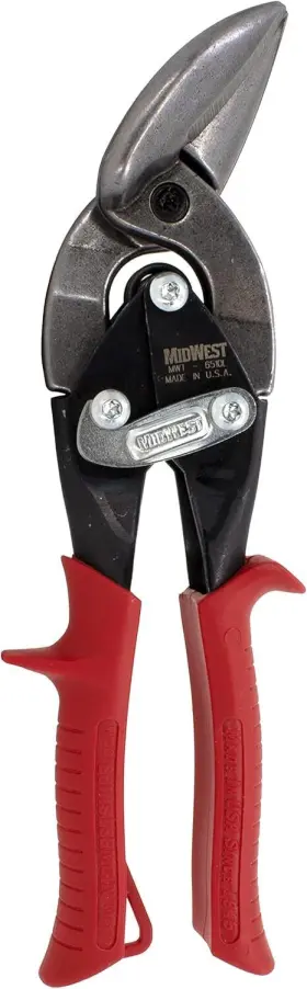 Midwest Snips 727226651129 Tool And Cutlery Aviation Snip - Left Cut Offset