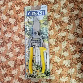 P930 Midwest Snips 8 Inch Pruning Snip Made In Usa Nos Sealed
