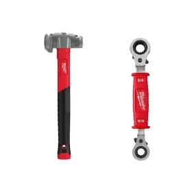 48-22-9040-48-22-9212 Milwaukee 36 Oz. 4-in-1 Linemans Hammer With Insulated Box
