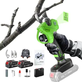 Mimyth 973692193364 Cordless Electric Pruning Shears For Gardening Brushless Scissors 21v