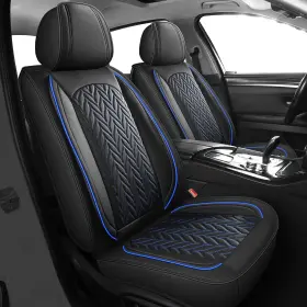 181219-mirozo Mirozo Front Seat Covers Blue Waterproof Car Universal Cover 181219-mirozo Mirozo Front Seat Covers Blue Waterproof Car Universal Cover