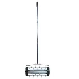 Miscool 445005945995 Ami 16 Inch Rolling Lawn Aerator With 1.4 Tine Spike For Garden