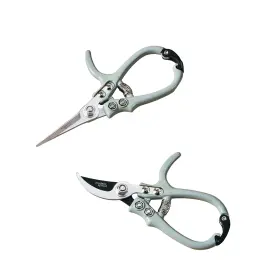 Modern Sprout 850064694307 Hand Pruners And Shears Set - Lightweight Gardening Tools With Easy Lock Sharp C