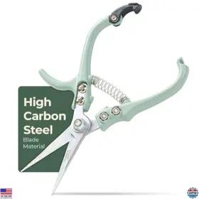 B07t4zfm3g Modern Sprout Lightweight Pruning Shears - Herb Snipping Scissors With Carbon Steel Blade