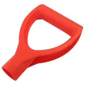 Xunl250318015 Moicstiy Shovel D Grip Handle 32mm Inner Diameter Plastic Spade For Digging Red