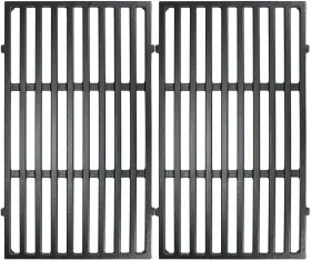 S-310 Monibaq 652193497480 Cast Iron Grill Grates For Weber Spirit 300 E-310 Series Gen