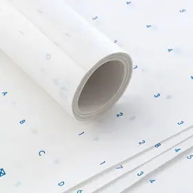 B09bbm3dbb Montada By La Luli Pattern Paper For Fashion Design - 45 Inches X 10 Yards Alpha Numeric Dotted Ma