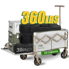Mcpz905t Moothing Collapsible Wagon Foldable With Tailgate Extended Folding Wago