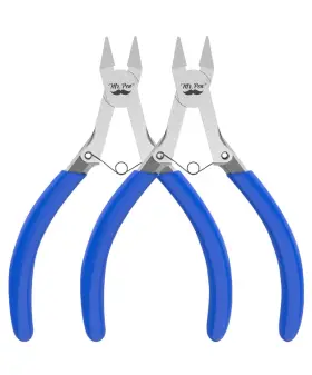 Wsuy002m351vc Mr. Pen 5 Inch 2 Pack Wire Cutters - Diagonal Flush Blue