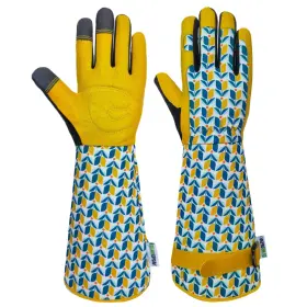 Ms-1009 Msupsav Long Gardening Garden Gloves Thorn-proof&puncture Resistance Rose Cactus Gaun