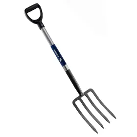 4-tine Mujocooker 750226080323 Spading Digging Fork Garden Forged Steel With D-