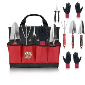 Murr Farms 198168795064 7pc Stainless Steel Heavy Duty Tool Set With Non-slip Rubber Grip Garden Glo