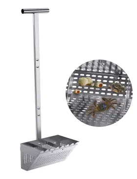 Musvoh 797246987041 Sand Fleas Rake For Beach 36.2 Inch Detachable Long Ergonomic T