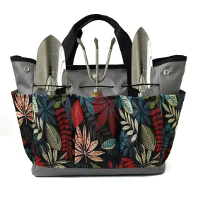 Mwx006 Mydays Canvas Garden Tool Tote Bag Heavy-duty Gardening Pouch Vegetable Herb Garde