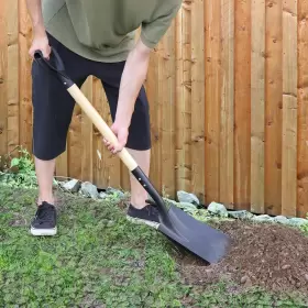 N C 445003210262 Square Shovel Shovels For Digging With D-handle Overall 41-inch Long Garden Sh #2