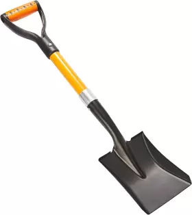 N C 726084963658 Mini Square Shovel Kids Beach Shovels For Digging 28-inch With Fibergla