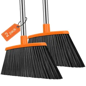K064-b6d Nacena Heavy Duty Broom 55 Inch Long Handle Outdoor Large Angle Brooms Comm