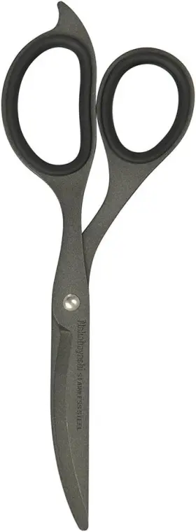 Nh-hsf180dg Nakabayashi Stationery Hikigiri Slim Scissors For Delicate Dark Gray