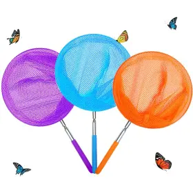 Nets-01 Naodongli Kids Telescopic Butterfly Fishing Nets Perfect Outdoor Tools Colorful For Cat