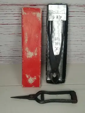 301298 Narishige Vintage Bonsai Tool Concave Branch Cutter Japan Trademark